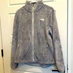 Women’s Osito Gray The North Face Jacket Size Large